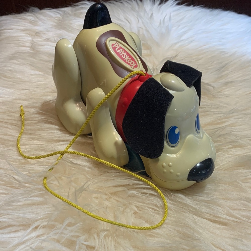 1990’s Playskool Pull Toy Digger the Dog 1990’s